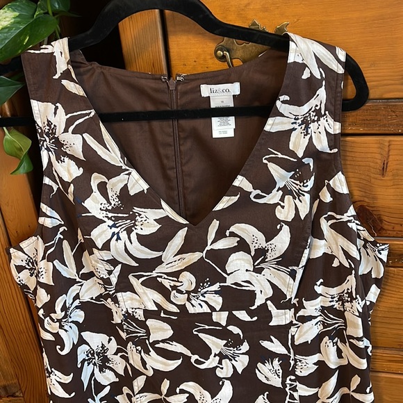 Liz&co beautiful cotton sleeveless dress - Picture 2 of 10